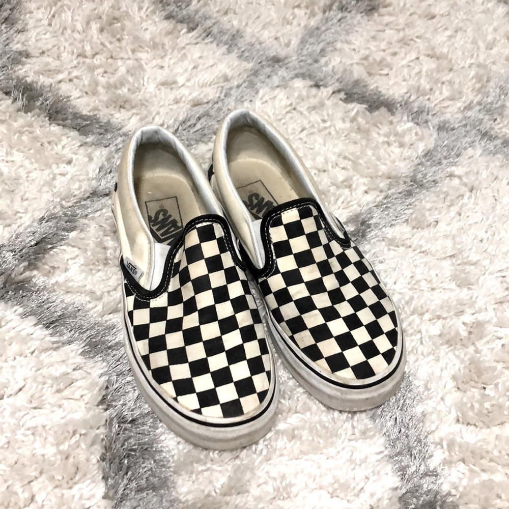 COPY - Checkered Vans
